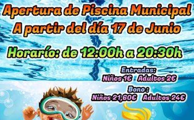 Las piscinas de Talayuela abren sus puertas este viernes