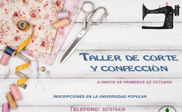 La Universidad Popular vuelve a acoger un curso de corte y confección
