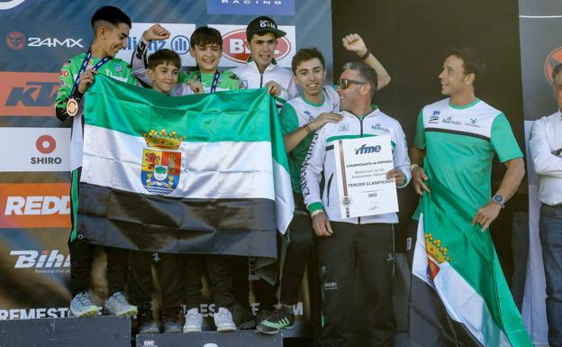 Mario Moreno consigue el bronce en el Campeonato de España por Autonomías de Motocross