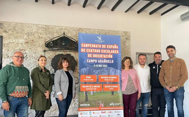 El Campeonato de España de Centros Escolares de Orientación Campo Arañuelo se celebrará los días 11, 12 y 13 de noviembre