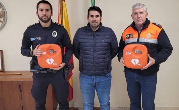 Nuevos desfibriladores en Talayuela