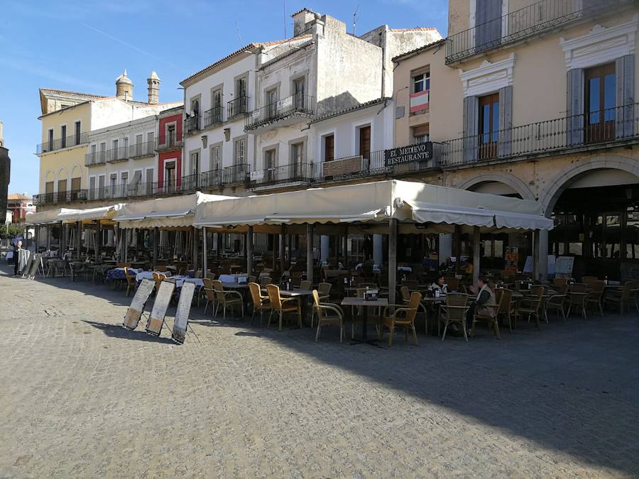 Nuevo encuentro para poner orden a las terrazas de la plaza Mayor
