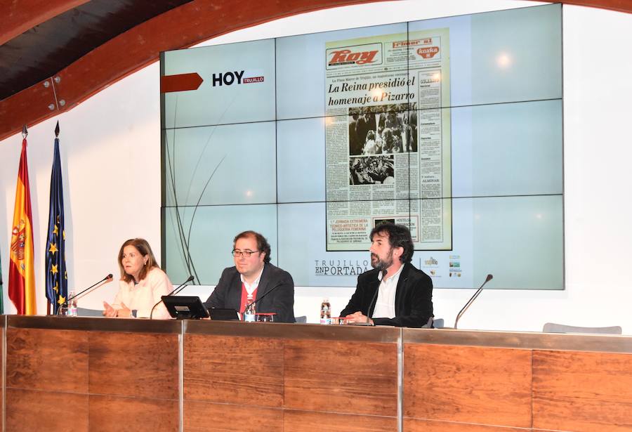El diario Hoy inaugura la exposición 'Trujillo en portada'