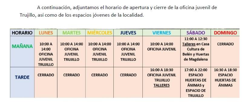 La Oficina Juvenil y los centros joven estrenan horario