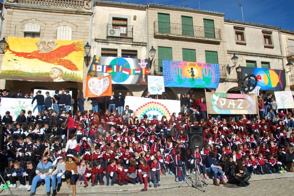 Los estudiantes se unen por la paz