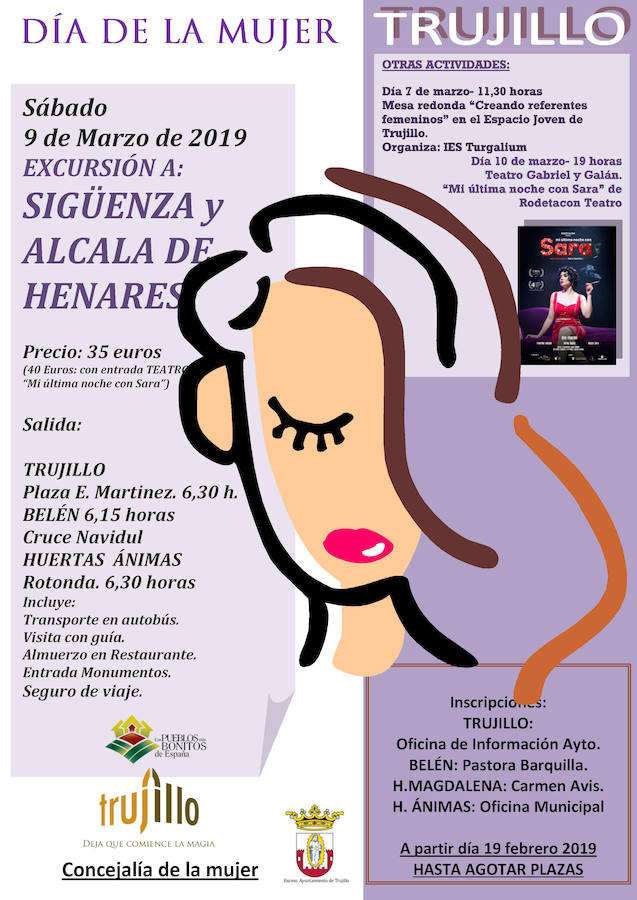 El Ayuntamiento conmemorará el Día de la Mujer con su tradicional excursión