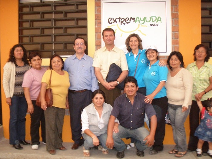 Extremayuda repasa los proyectos vinculados con el Ayuntamiento y la Obra Pía de los Pizarro
