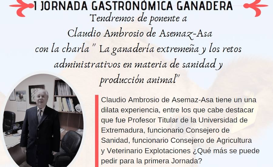 La I Jornada Gastronómica Ganadera tendra lugar hoy