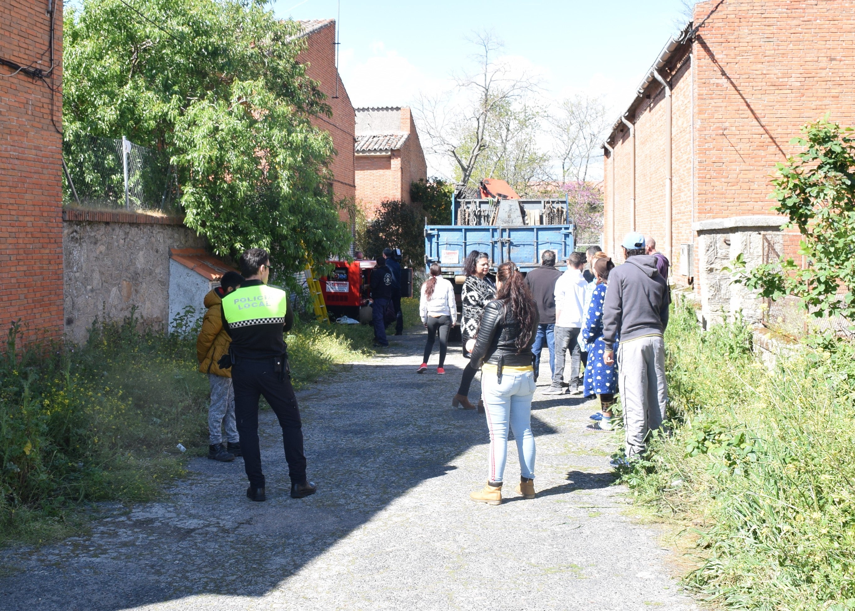 Las familias del Vivero vuelven a tener problemas con la luz