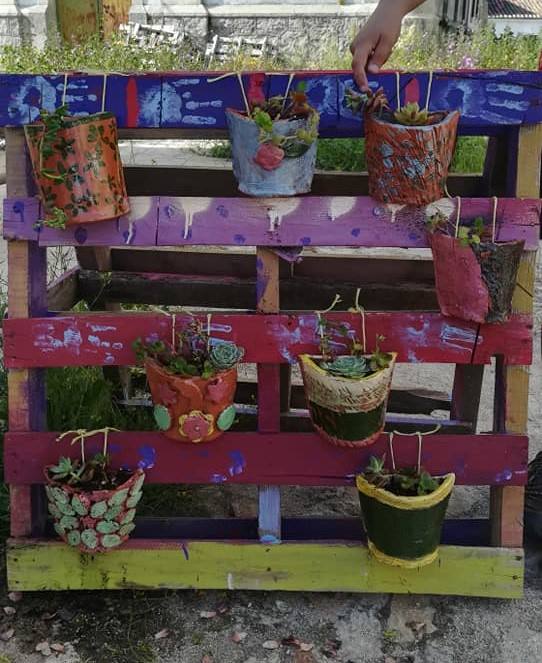 El Centro Creativo cuenta ya con su particular 'jardín vertical'