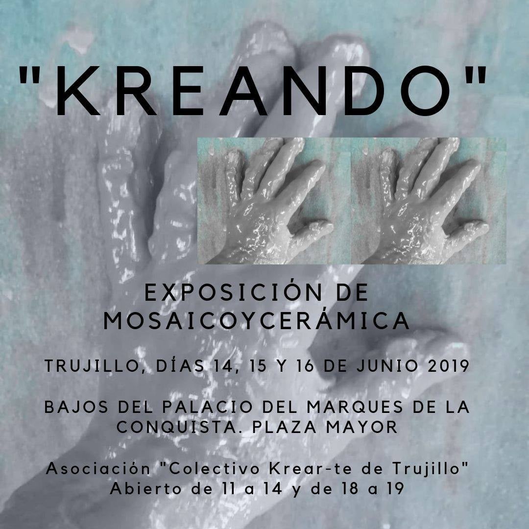 Colectivo Krear-te hará una muestra del 14 al 16 de junio en el palacio de la Conquista