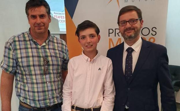 Premiado un alumno por una redacción sobre la prevención