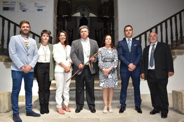 Enrique Borrega y Manuela Ortega, primer y segunda teniente de alcalde del nuevo gobierno
