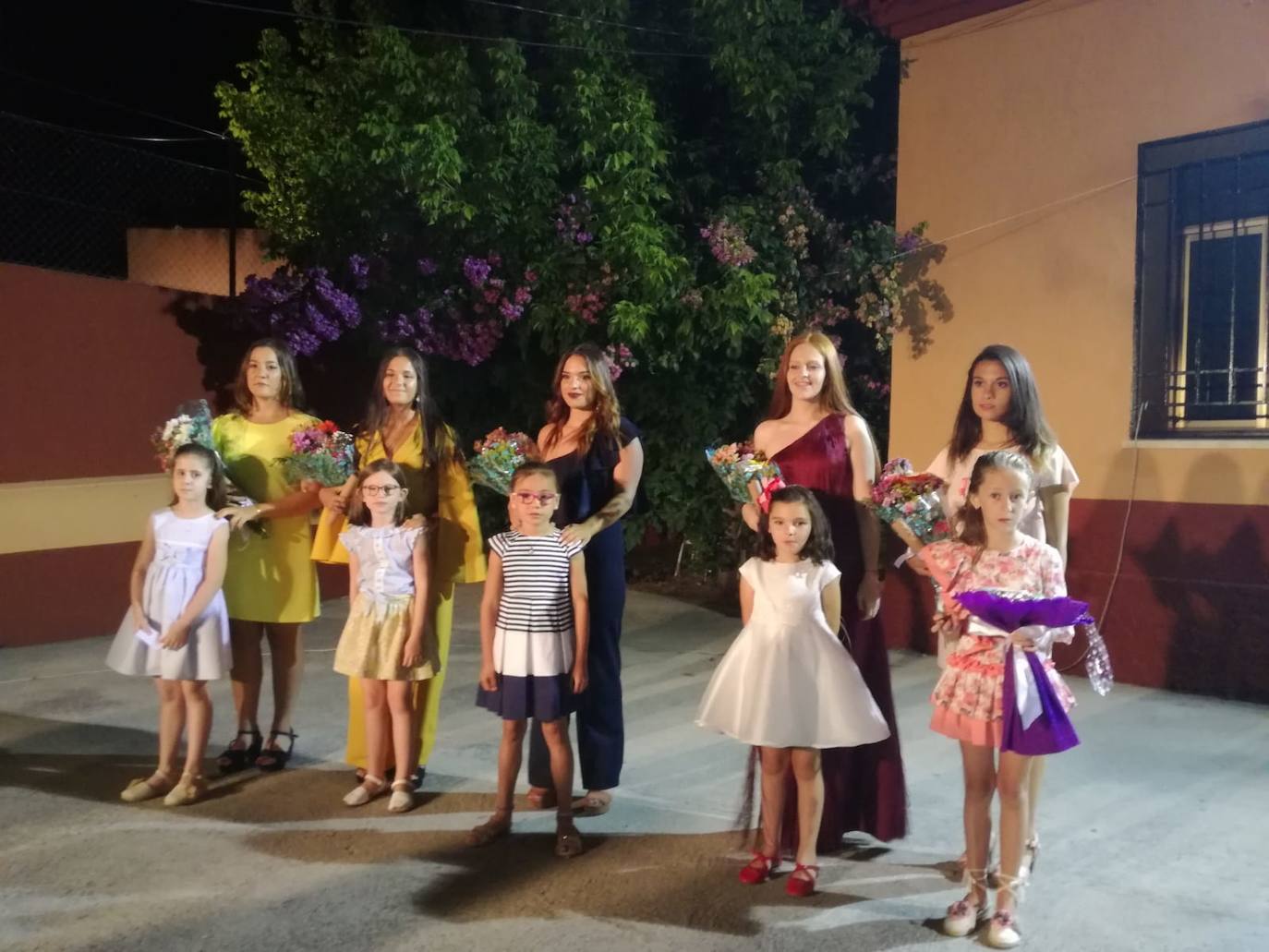María José Felipe y Amalia Blázquez, reinas de las fiestas de Huertas de Ánimas