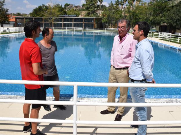 Obras maneja tres posibles causas de la pérdida de agua de la piscina de Trujillo