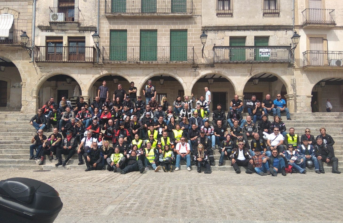 La ruta motera 'Ciudad de Trujillo' se desarrolló en un buen ambiente y cumpliendo las previsiones