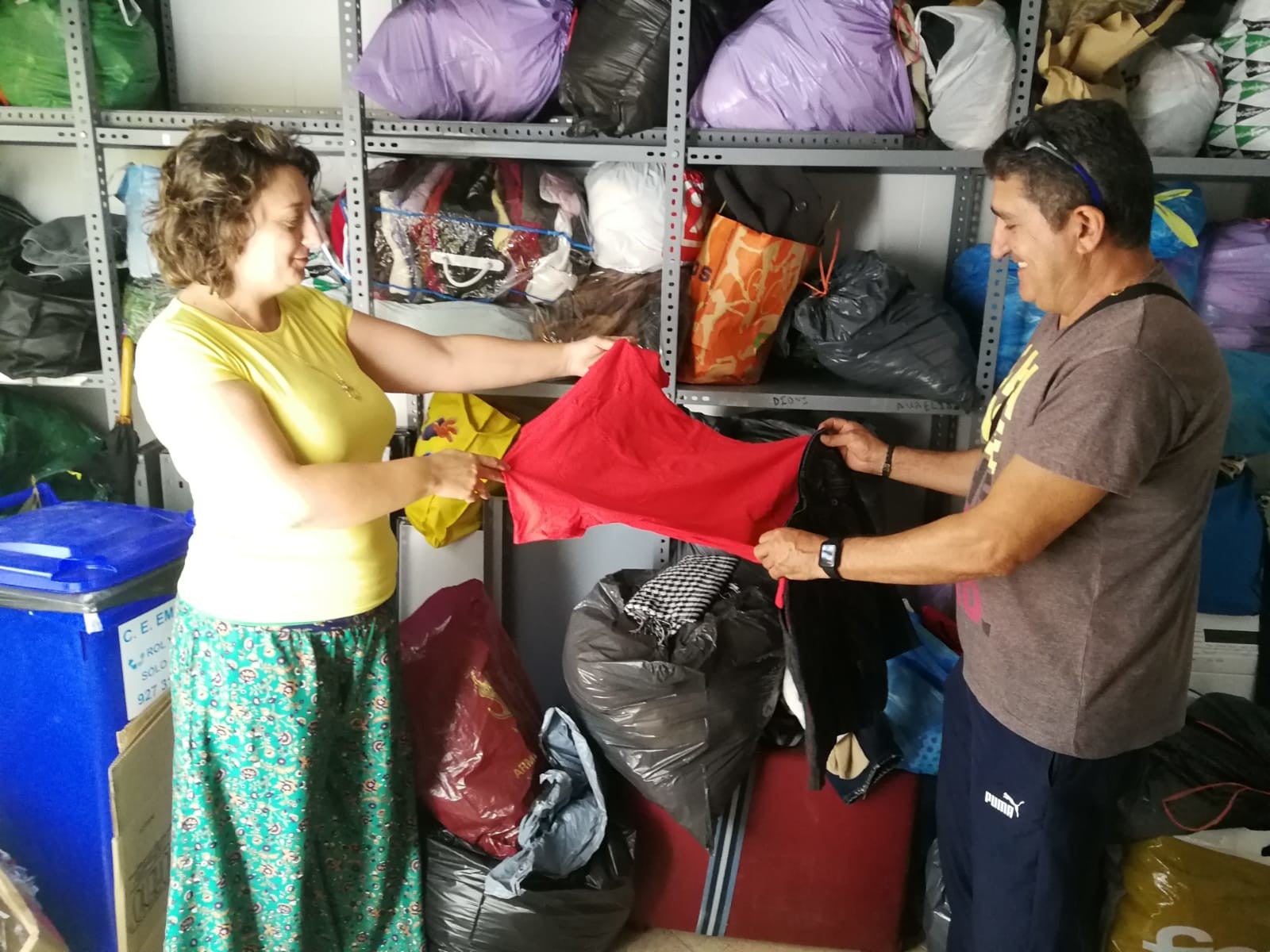 Plataforma Sin Barreras inicia un proyecto de reciclaje de ropa