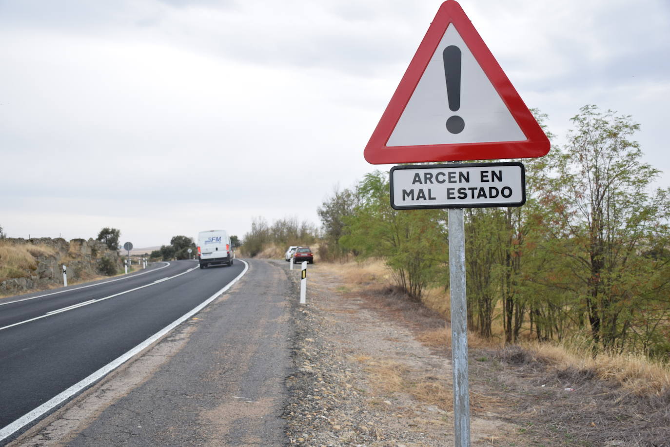 Fomento inicia este lunes la rehabilitación del firme en los arcenes de la N-5 al sur de Trujillo