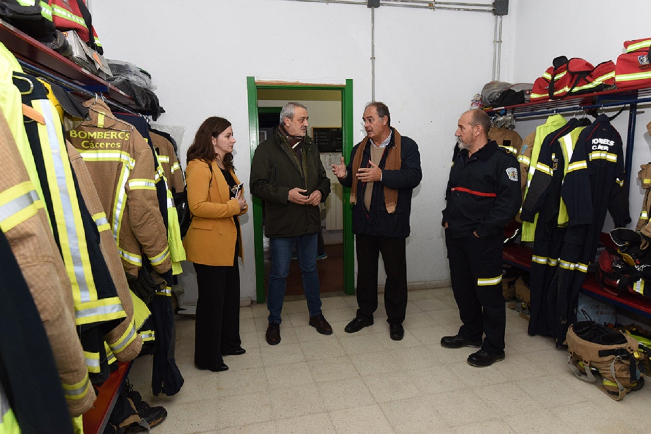 Previstos este año 700.000 euros para la construcción del parque de bomberos comarcal