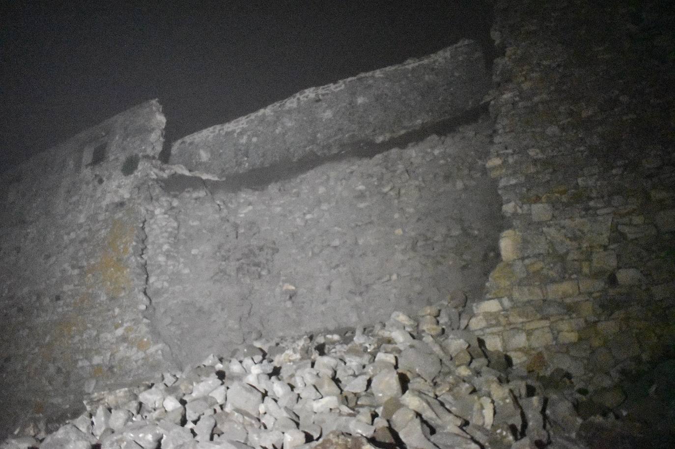 Se derrumba un tramo de la histórica muralla