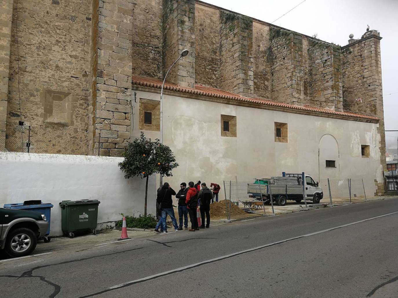 Terminan las obras para la recuperación parcial de la iglesia de Los Hermanos