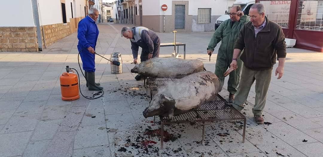 La población de La Cumbre cuenta hoy con una matanza tradicional
