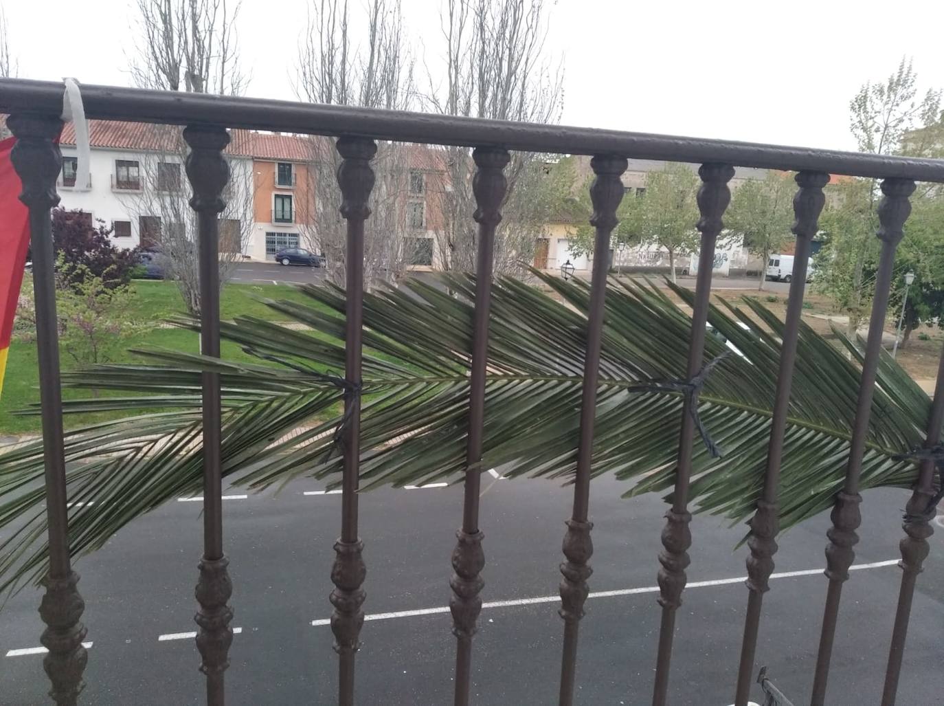 La Semana Santa se resume en los actos religiosos en la iglesia de San Martín, a puerta cerrada