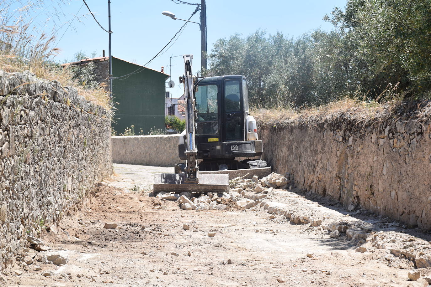Comienzan las obras en la calle del 'olvido', tras años de espera