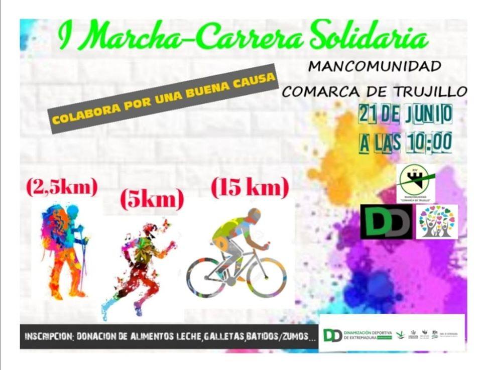 Unas 150 personas participarán en la I Carrera Solidaria de la Mancomunidad