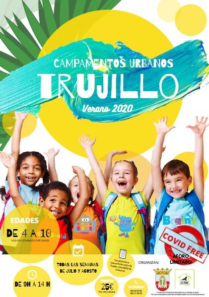 Habrá campamentos urbanos durante todas las semanas de julio y agosto