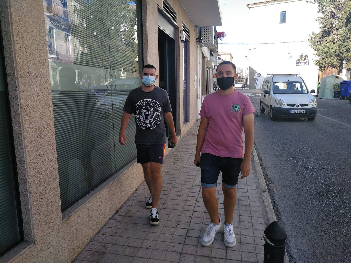 La Policía tramita 7 multas por no usar mascarilla