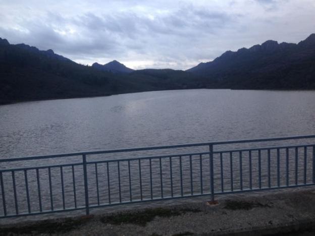 El pantano de Santa Lucía está casi lleno