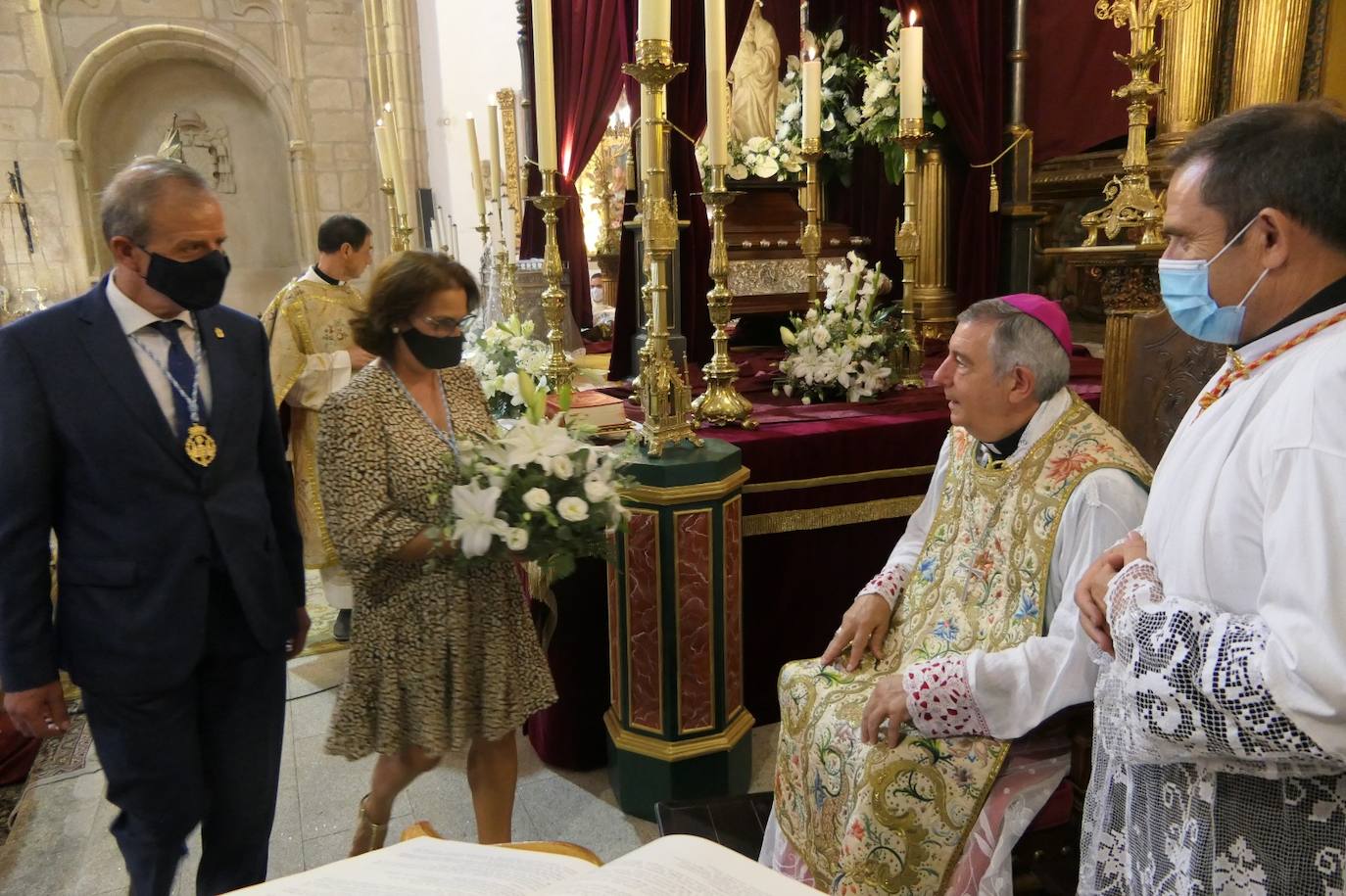 Finalizan los actos religiosos de las fiestas patronales más atípicas