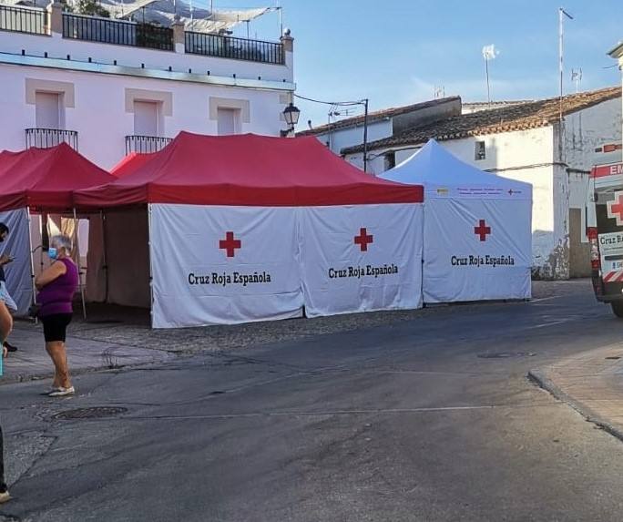 Cerca de un centenar de personas se hace la prueba PCR en Belén