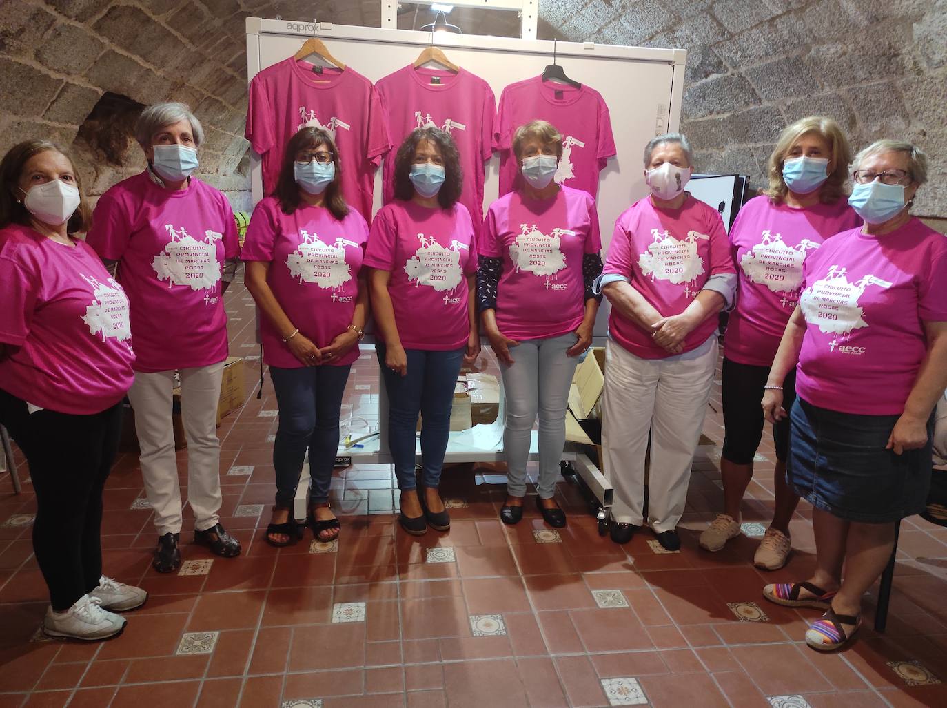 Vendidas más de 1.000 camisetas para una atípica marcha contra el cáncer