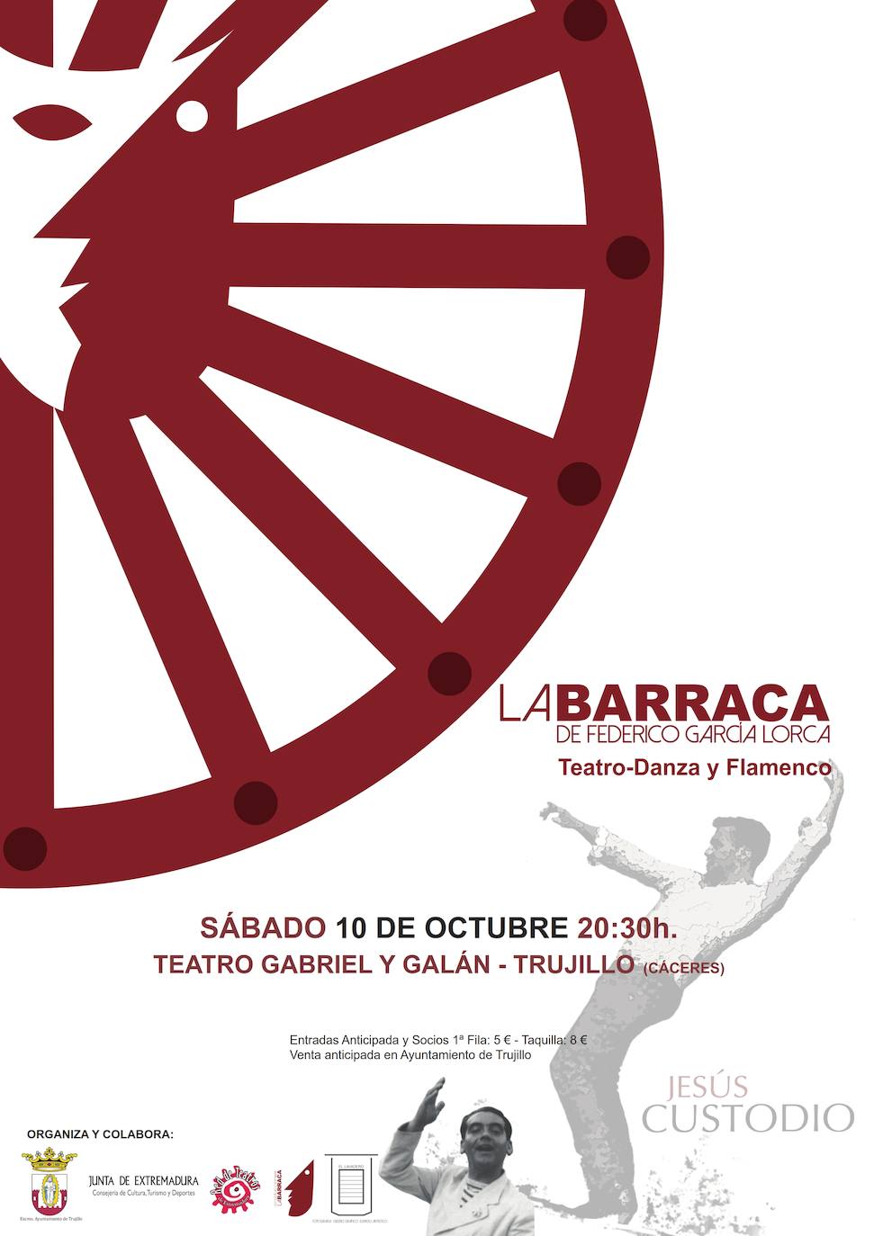 'La Barraca' se pondrá en escena el 10 de octubre, en el teatro Gabriel y Galán