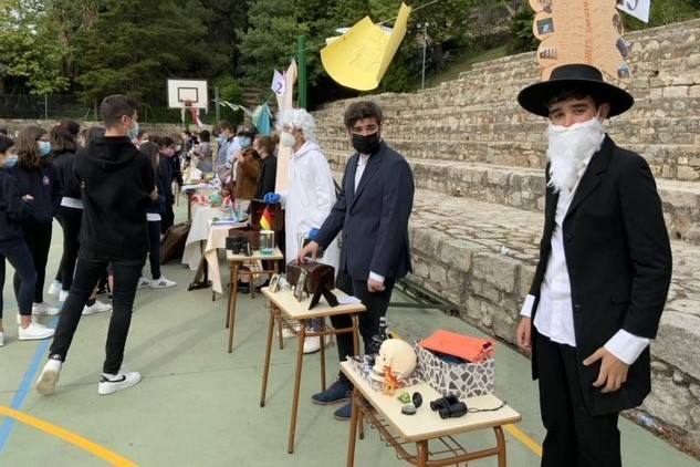 'Un viaje en el tiempo', protagonizado por estudiantes del Sagrado Corazón
