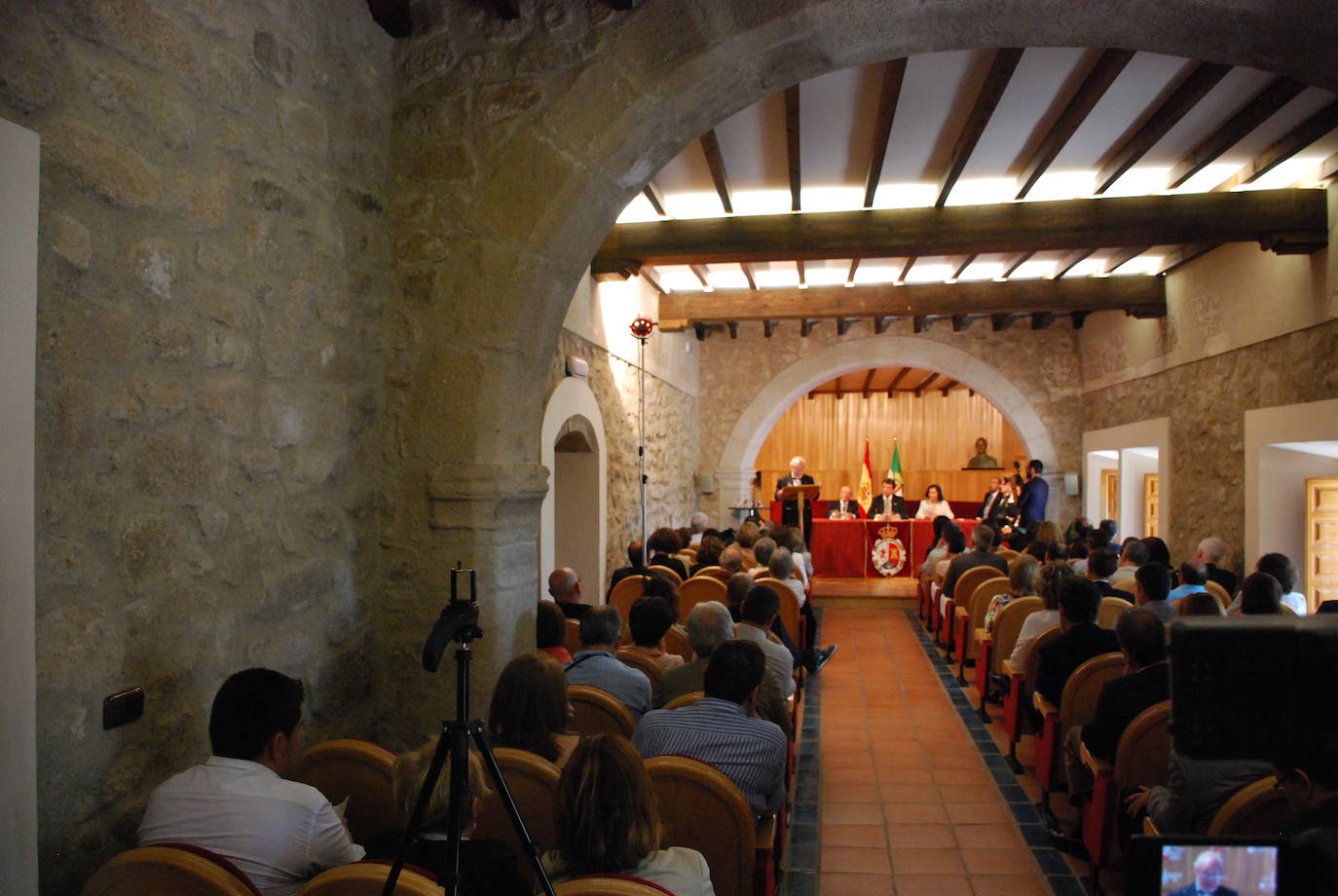 La Academia de Extremadura celebra hoy su día en su sede, el palacio de Lorenzana