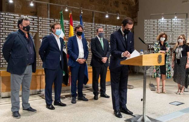 José Antonio Redondo espera que las obras de la fábrica de diamantes se adelanten un año
