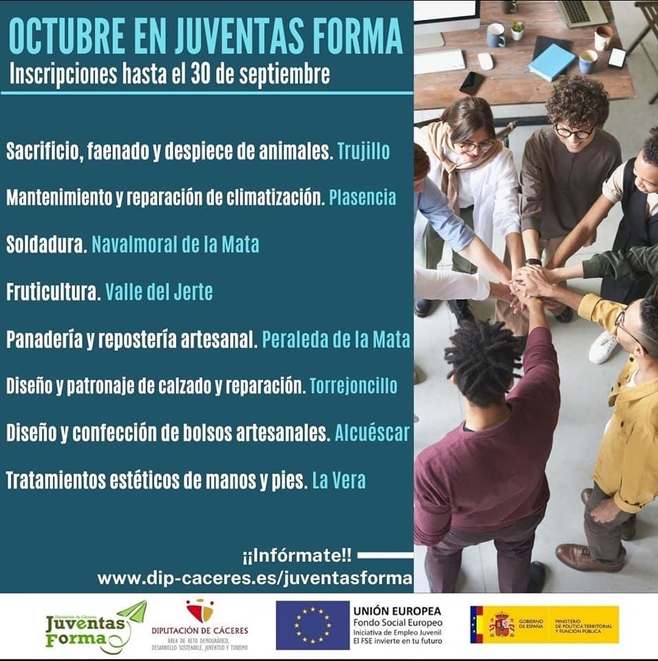Curso de sacrificado, faenado y despiece de animales del programa 'Juventas Forma'