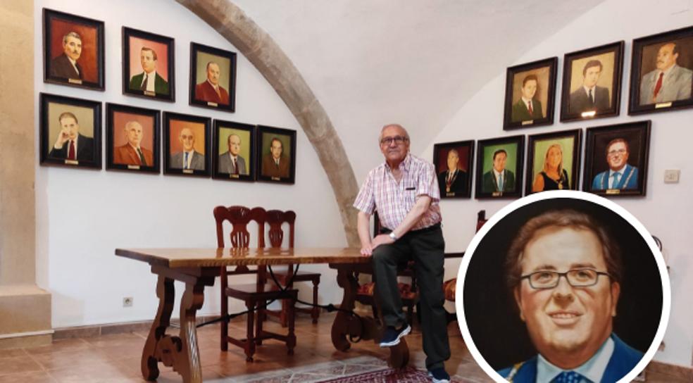 Alberto Casero ya tiene su retrato