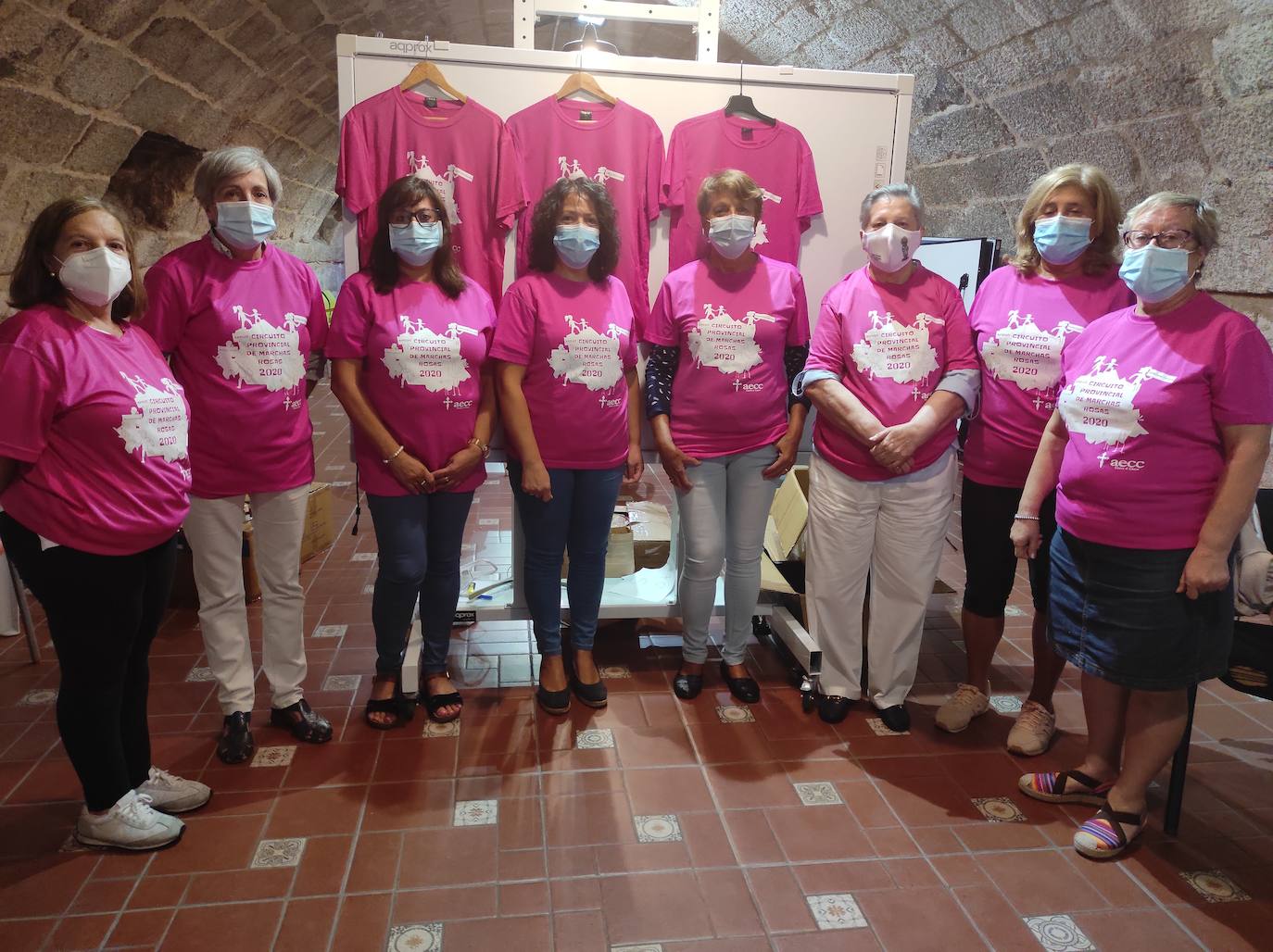 La venta de camisetas y dorsales para la marcha contra el cáncer comienza este lunes