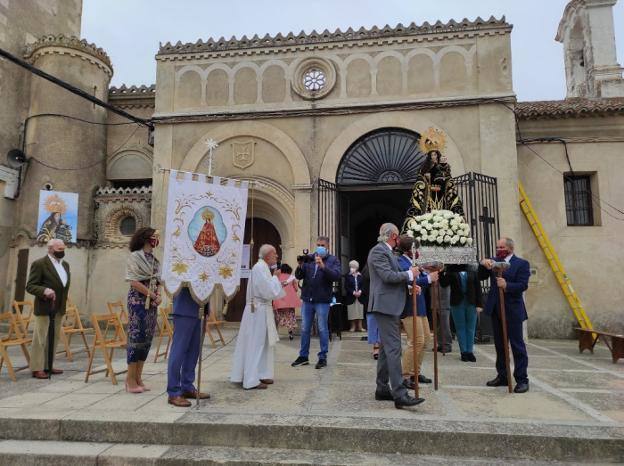 Las fiestas de Huertas de Ánimas vuelven a centrarse en los actos religiosos