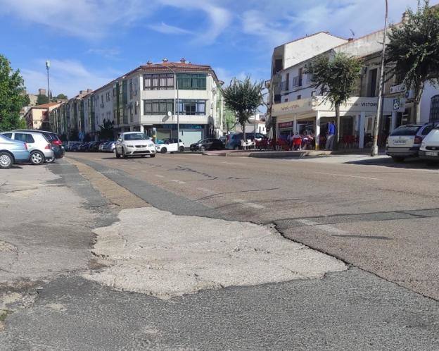 La avenida de Miajadas formará parte de este proyecto. /JSP