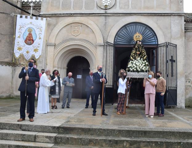 Huertas de Ánimas celebra sus fiestas patronales con cierta normalidad