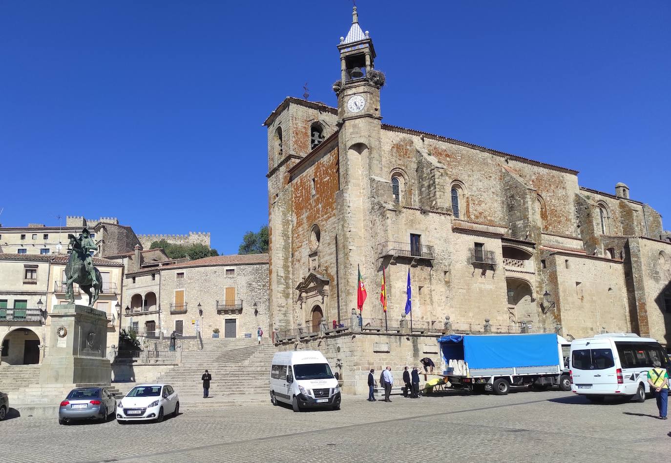 La ciudad, preparada para acoger la XXXII cumbre hispano-portuguesa