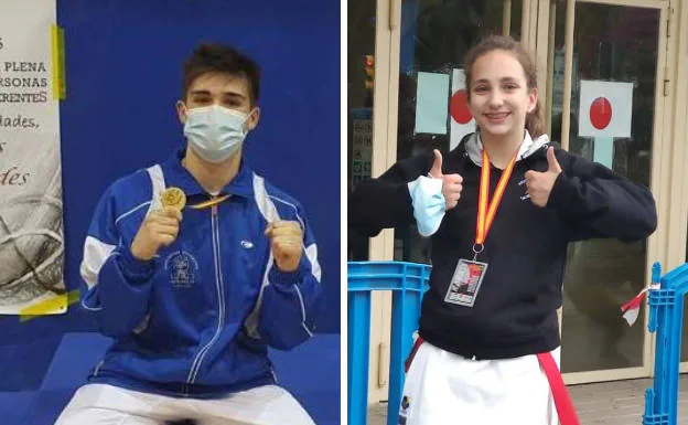 Marcos Cáceres y Lucía Vaquero, mejores deportistas del año /HOY