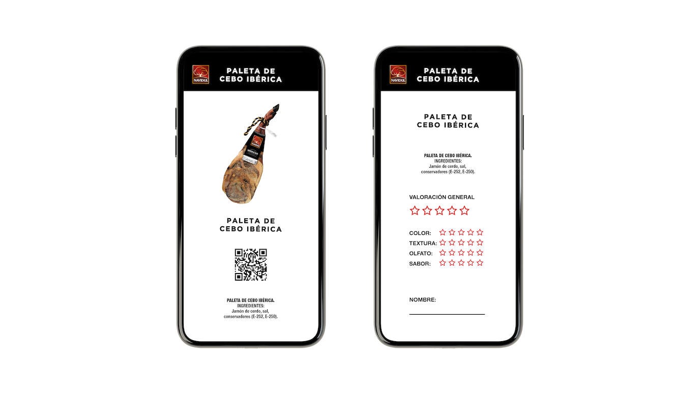 Navidul presenta las primeras paletas ibéricas en el mercado con la tecnología blockchain