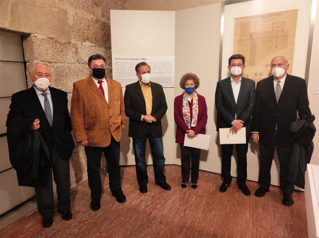 Inaugurada la exposición sobre el puente romano de Alcántara en el Barrantes Cervantes
