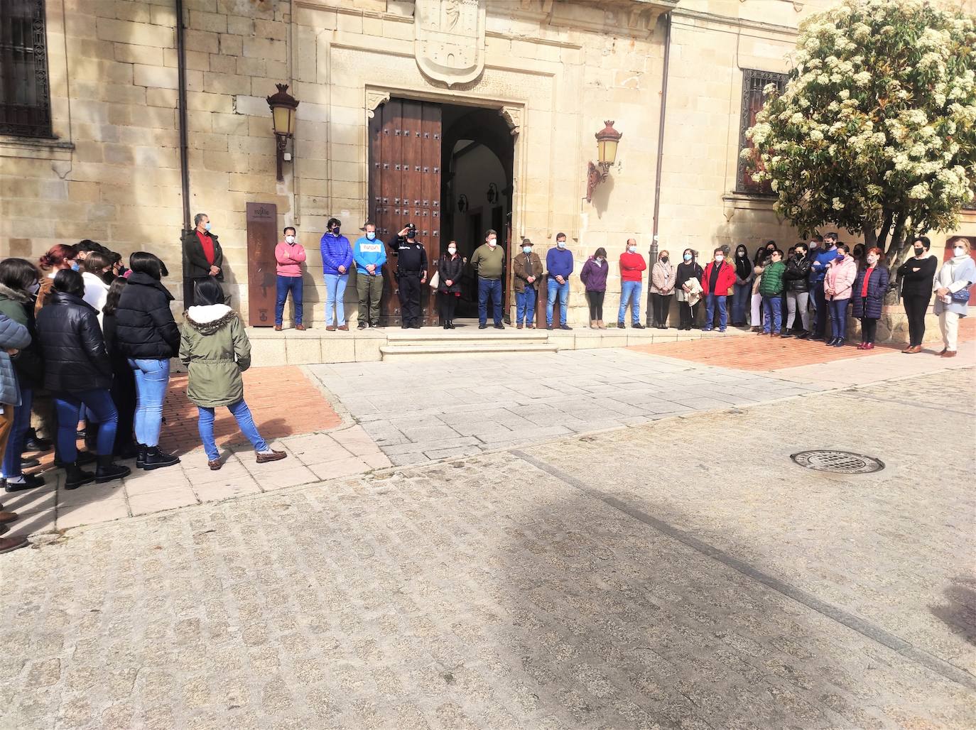 Concentración silenciosa en solidaridad con el pueblo ucraniano